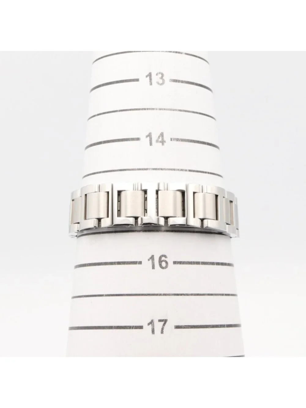 Cartier Watch Baron Blue 33 Pink Stainless Steel